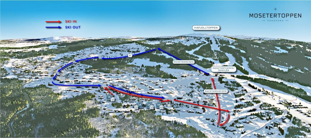 Mosetertoppen Panorama, Anneks 2B - ฮาฟเฟียล ภายนอก รูปภาพ
